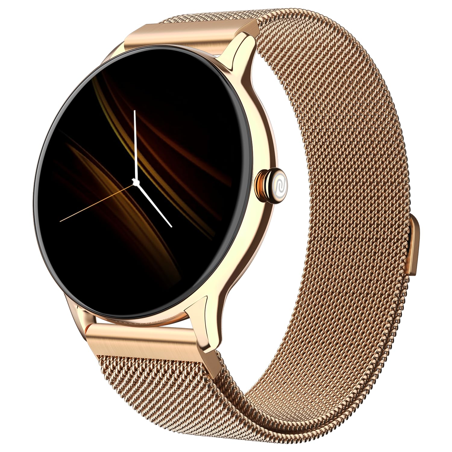 Noise Twist Go Bluetooth Calling Smart Watch for Women with Sleek Metal Dial, Glossy Finish, 1.39" Display, 100+ Watch Faces, IP68, Sleep Tracking, Voice Assistance, Upto 7 Days Battery